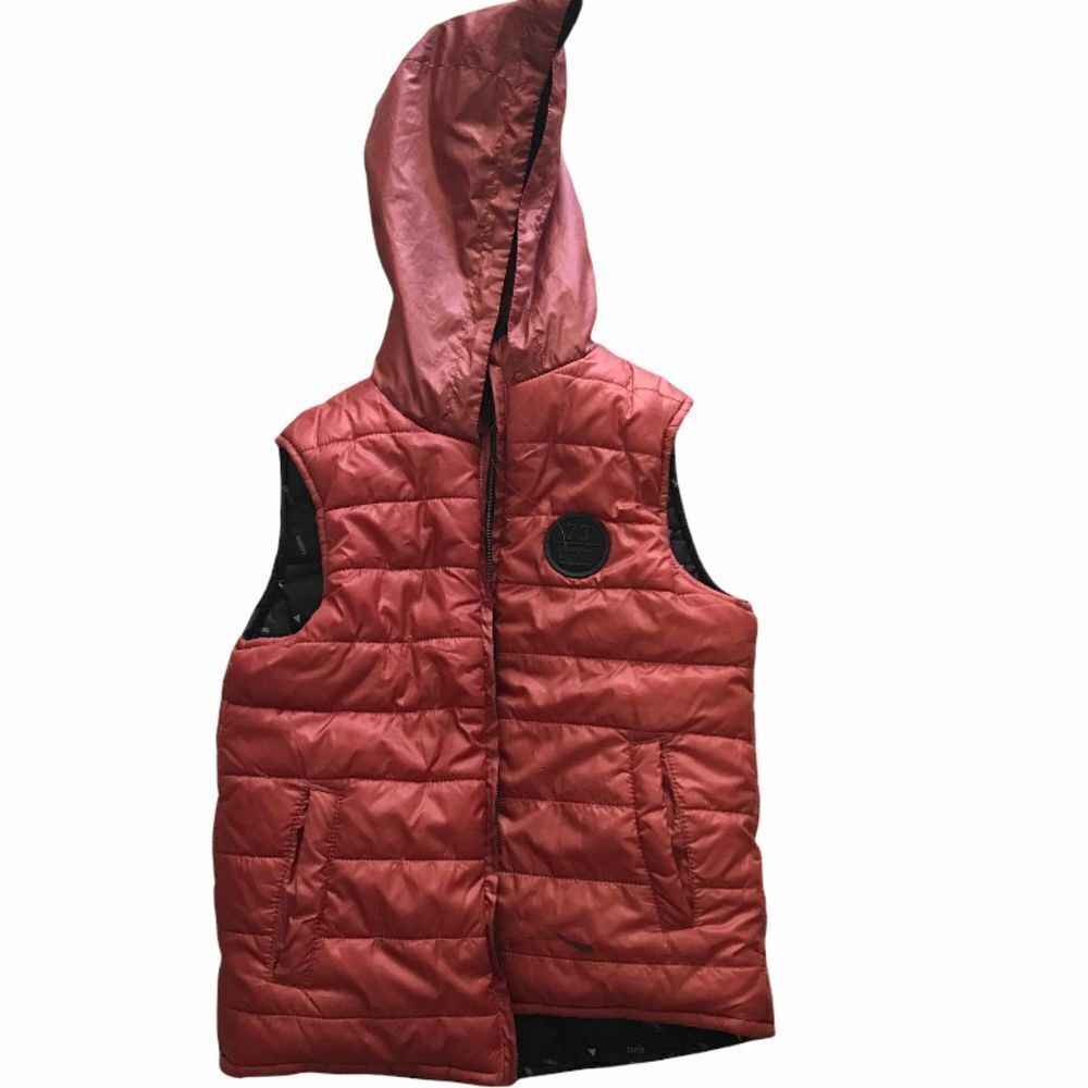 3 pommes boys hooded puffer vest